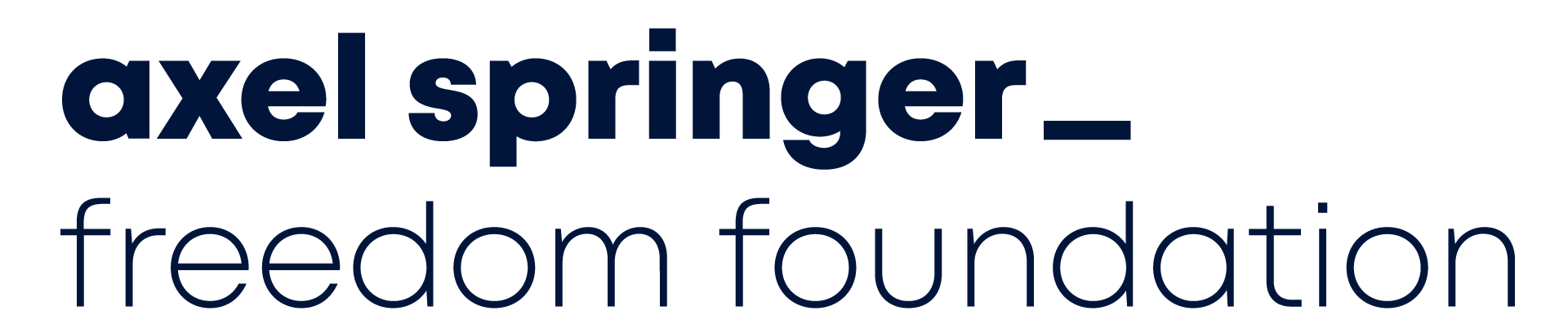axel springer freedom foundation