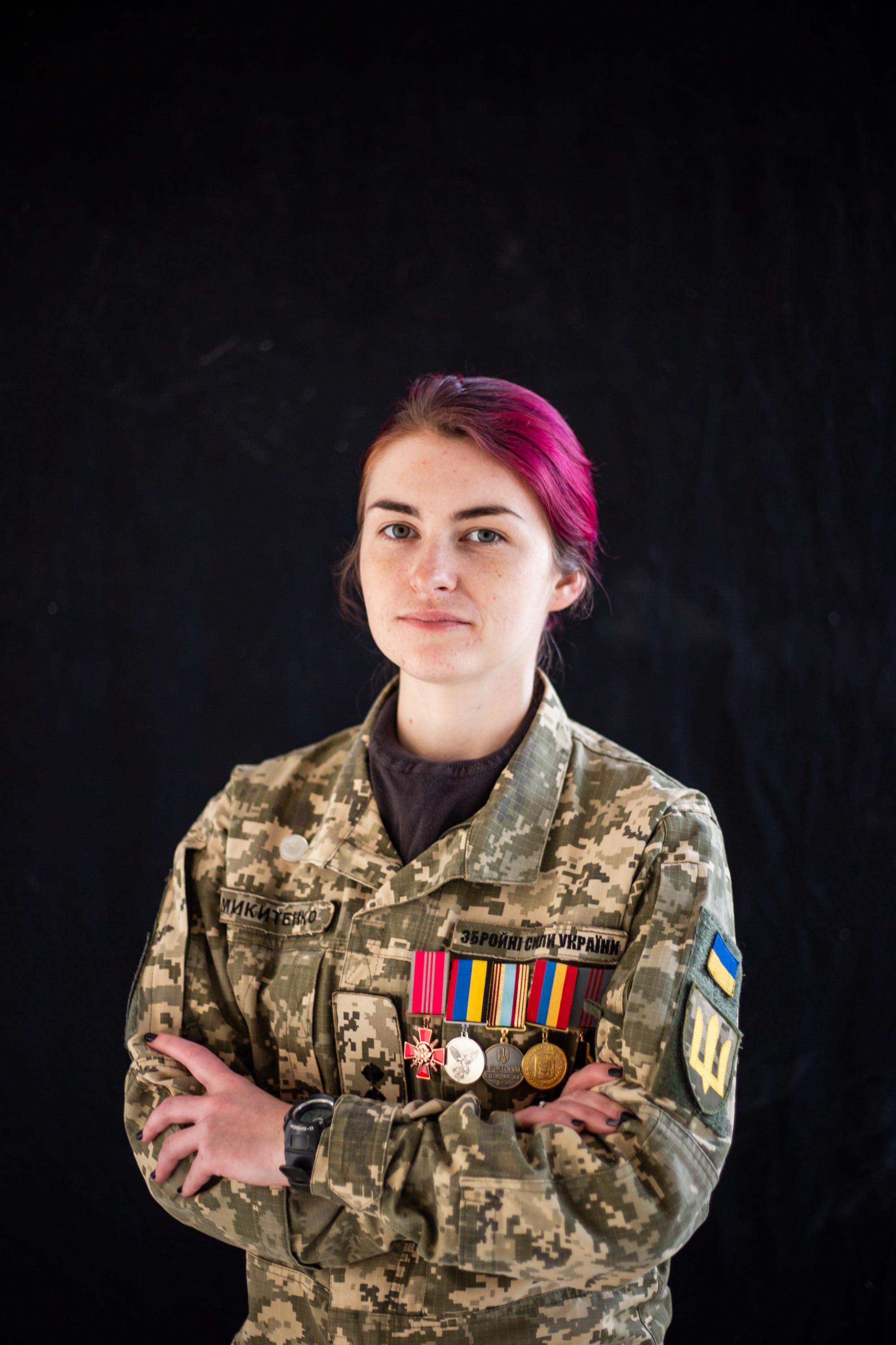 Lieutenant Yulia Mykytenko